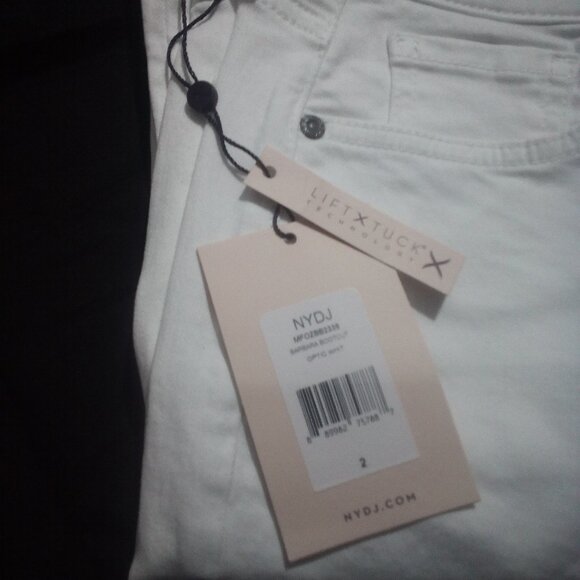 Barbara Bootcut Jeans Optic White Size 2 Brand New - Picture 4 of 10